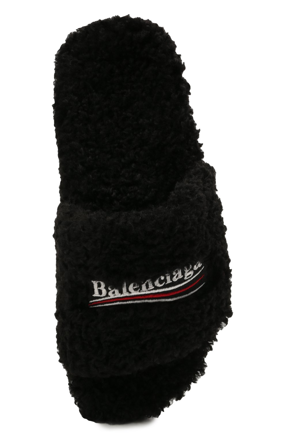 Текстильные шлепанцы furry BALENCIAGA, арт. 654747/W2D01, фото 5