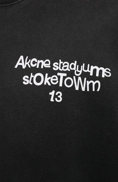 Хлопковая футболка ACNE STUDIOS, арт. CI0077/M, фото 5