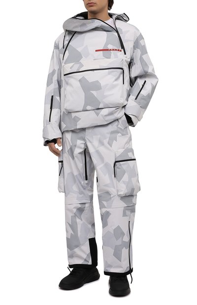 Утепленные брюки PRADA, арт. SPH124-1YYU-F0K44-202, фото 2