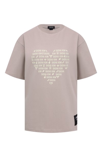Хлопковая футболка SASHA KIM, арт. УТ-00000613, фото 1