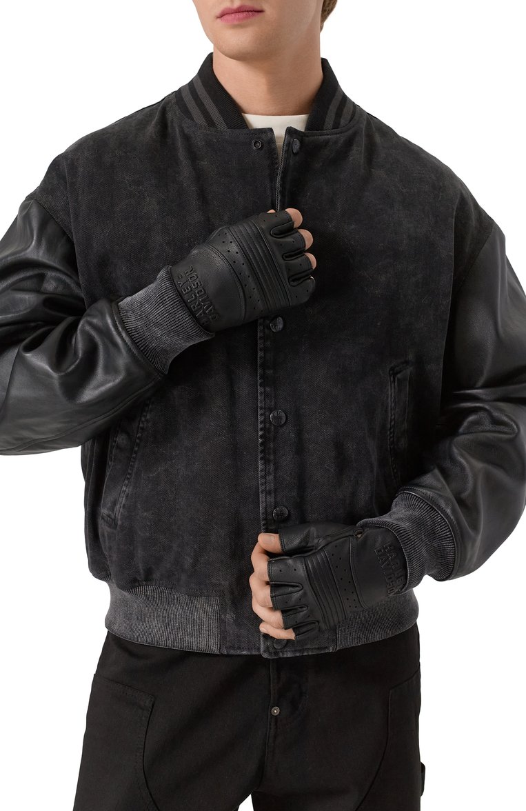 Кожаные митенки HARLEY-DAVIDSON, арт. 98143-22VM, фото 1