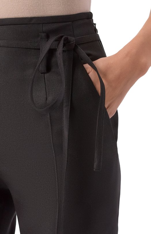 Шелковые брюки MVST M25.1PW.T004/ZEGNA Чёрный  M25.1PW.T004/ZEGNA Фото 5
