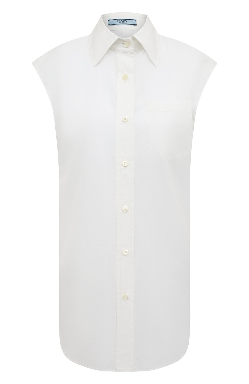 Хлопковая рубашка PRADA, арт. P477EM-1UCX-F0009-211, фото 1