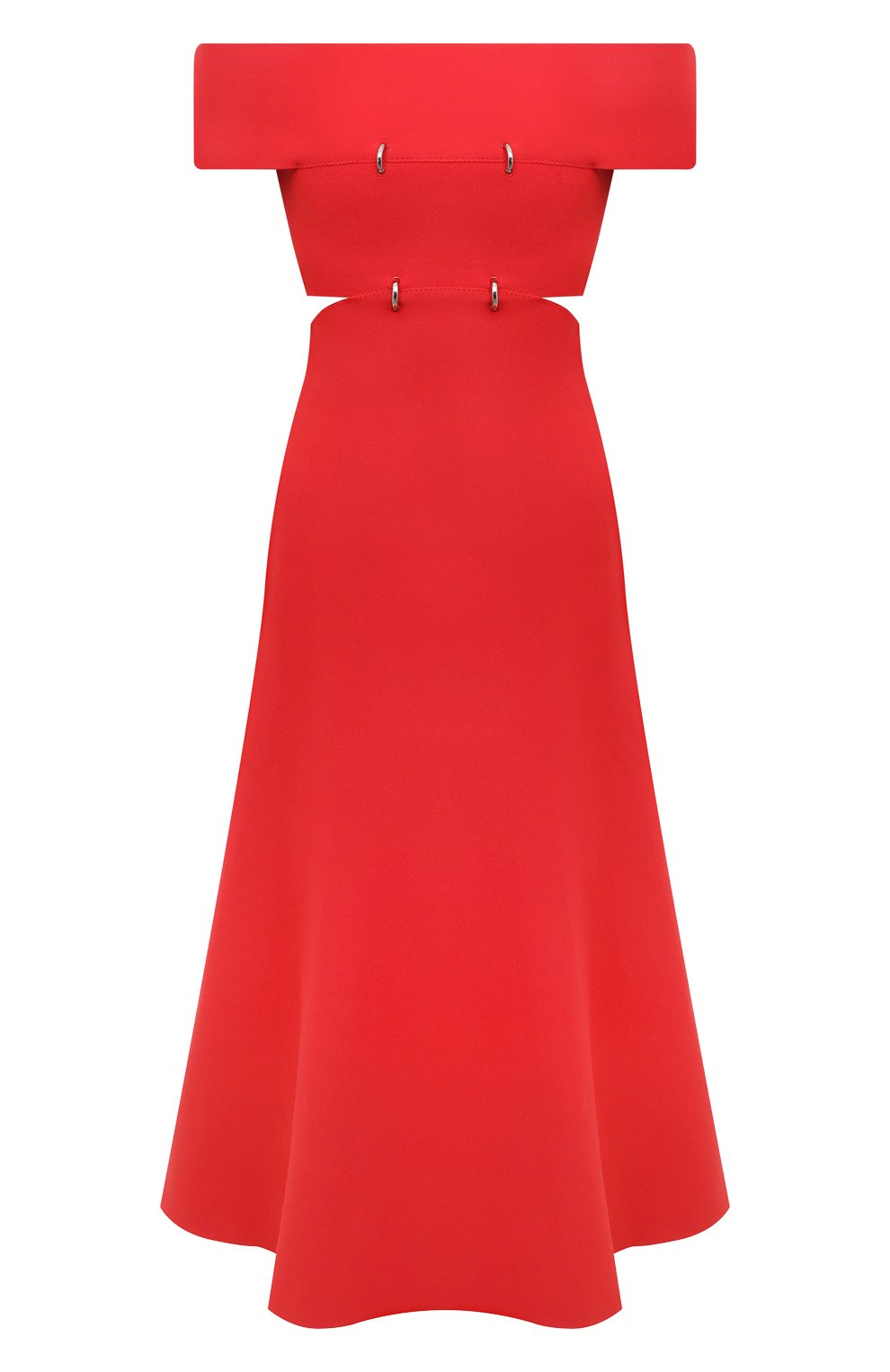 Платье из вискозы ALEXANDER MCQUEEN, ар�т. 748050/Q1A5Z, фото 1