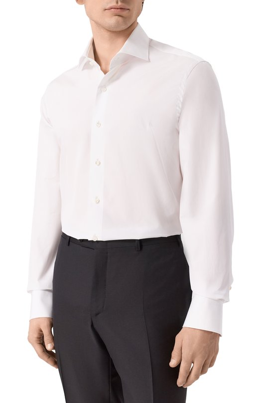 Хлопковая сорочка Van Laack VL-MIVARA-SF/150005 Белый  VL-MIVARA-SF/150005 Фото 3