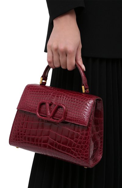 Сумка vsling из кожи аллигатора VALENTINO, арт. UW2B0F53/XDE/AMIS, фото 2