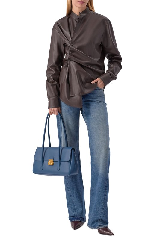 Сумка C-Me Lock Coccinelle E1 U4K 12 03 01 Синий  E1 U4K 12 03 01 Фото 7