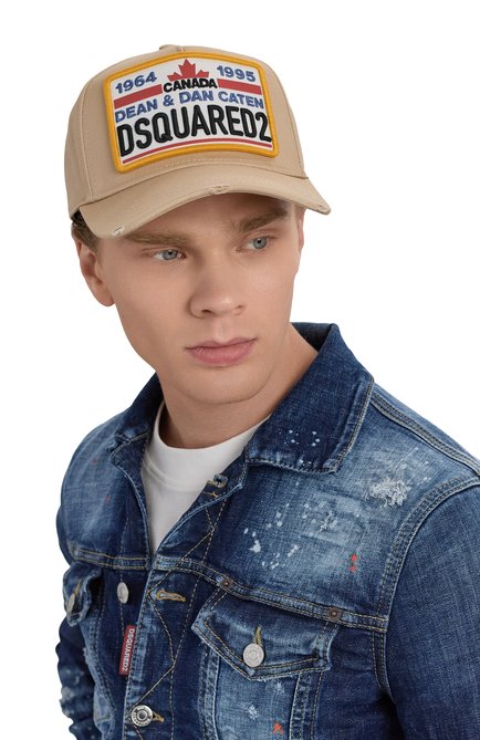 Мужская хлопковая бейсболка DSQUARED2, арт. BCM0922/05C00001