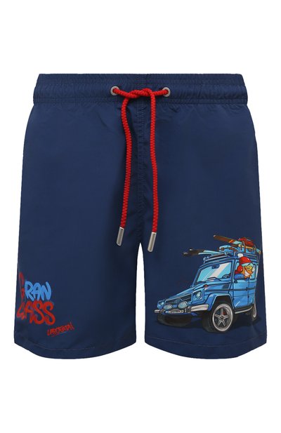 Мужские плавки-шорты MC2 SAINT BARTH, арт. STBM GUSTAVIA PLACED PRINT/GUS0009