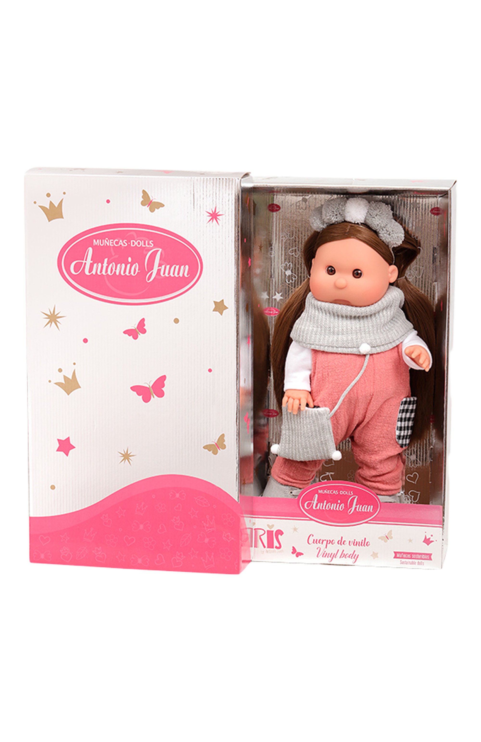 Кукла ирис ANTONIO JUAN розового цвета по цене 20760 руб., арт. 23308, фото 5 Кукла ирис ANTONIO JUAN, арт. 23308, фото 5