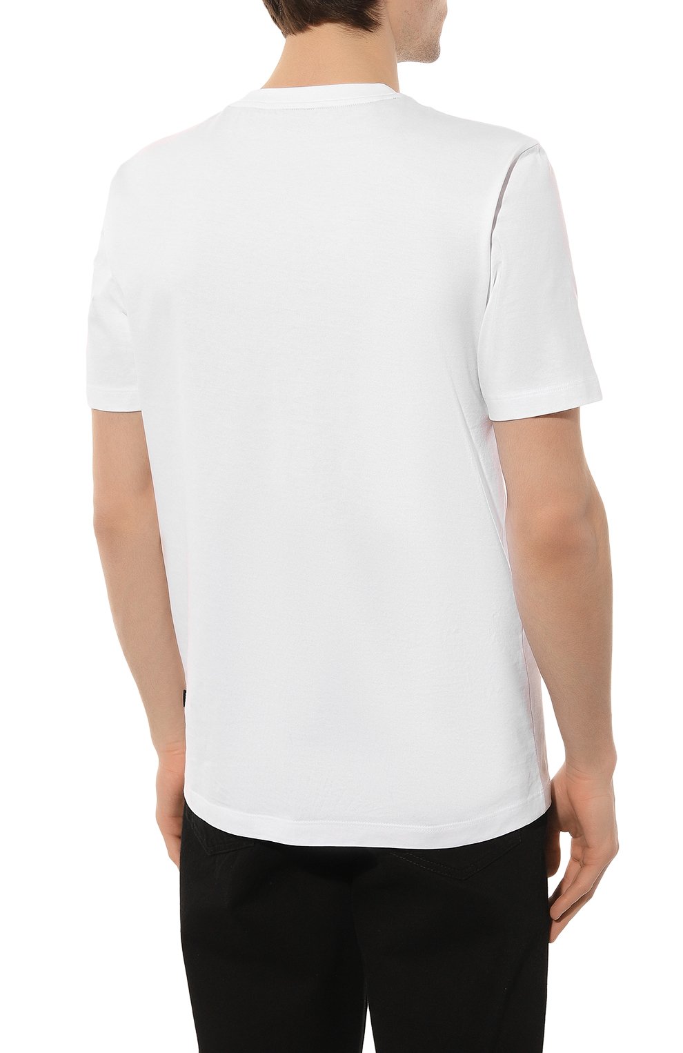 Хлопковая футболка BOSS, арт. 50486217, фото 4
