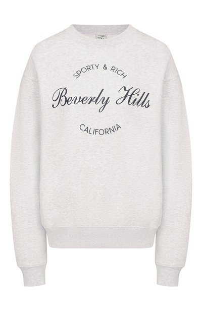 Женский хлопковый свитшот SPORTY AND RICH, арт. ST09876257GY03