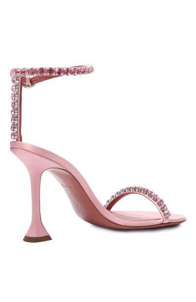 Текстильные босоножки gigi 95 AMINA MUADDI, арт. GIGI SANDAL 95/SATIN, фото 5