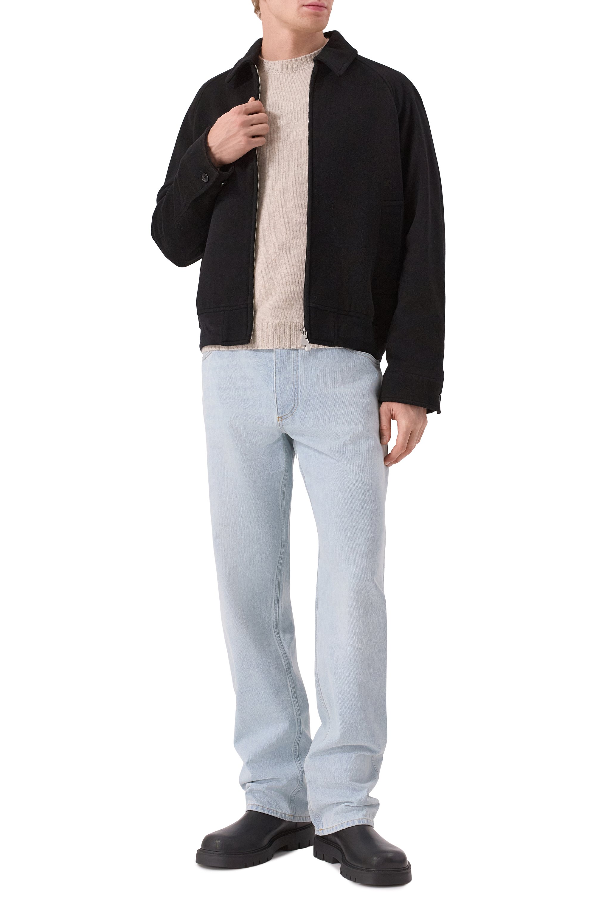 Кожаные сапоги haddock BOTTEGA VENETA, арт. 816624/V54W0, фото 2