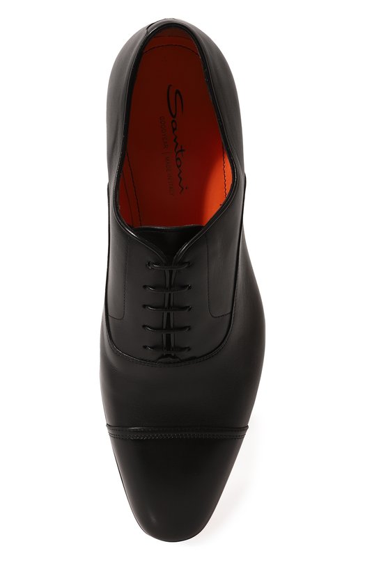 фото Кожаные оксфорды santoni