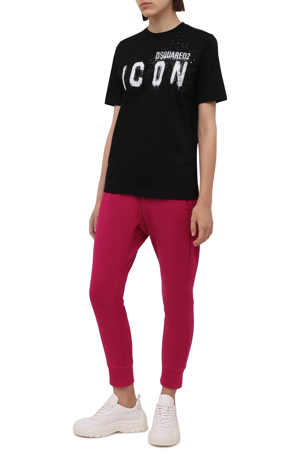 Хлопковая футболка DSQUARED2, арт. S80GC0034/S23009, фото 2