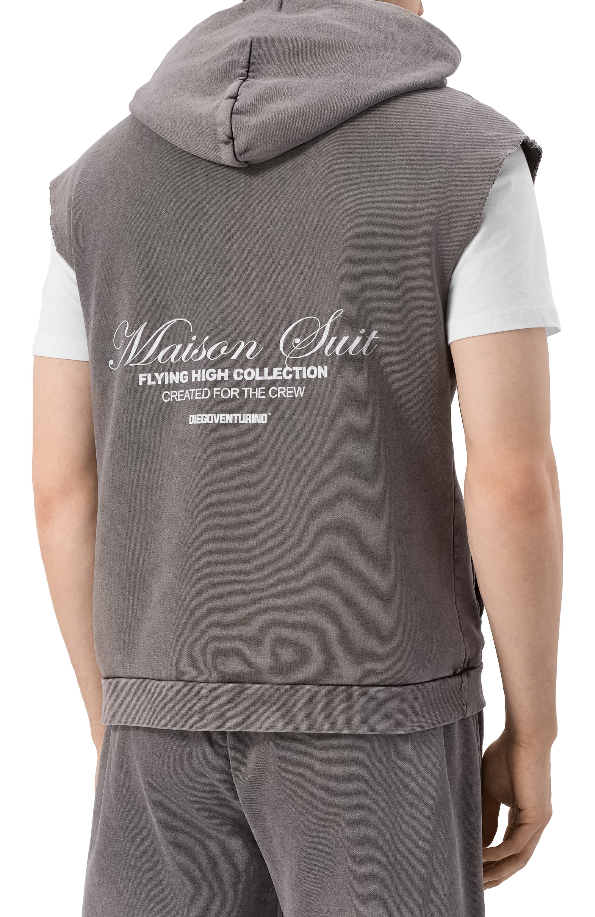 Хлопковый жилет DIEGO VENTURINO, арт. DVFLZ-SML0G0, фото 4