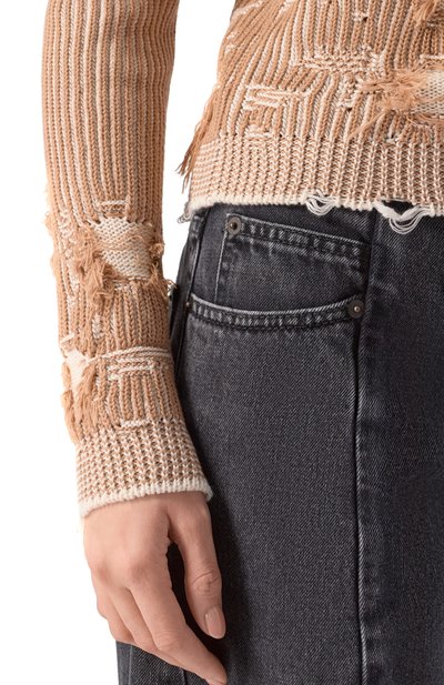 Хлопковый свитер MM6, арт. S52HL0054/M13214, фото 5