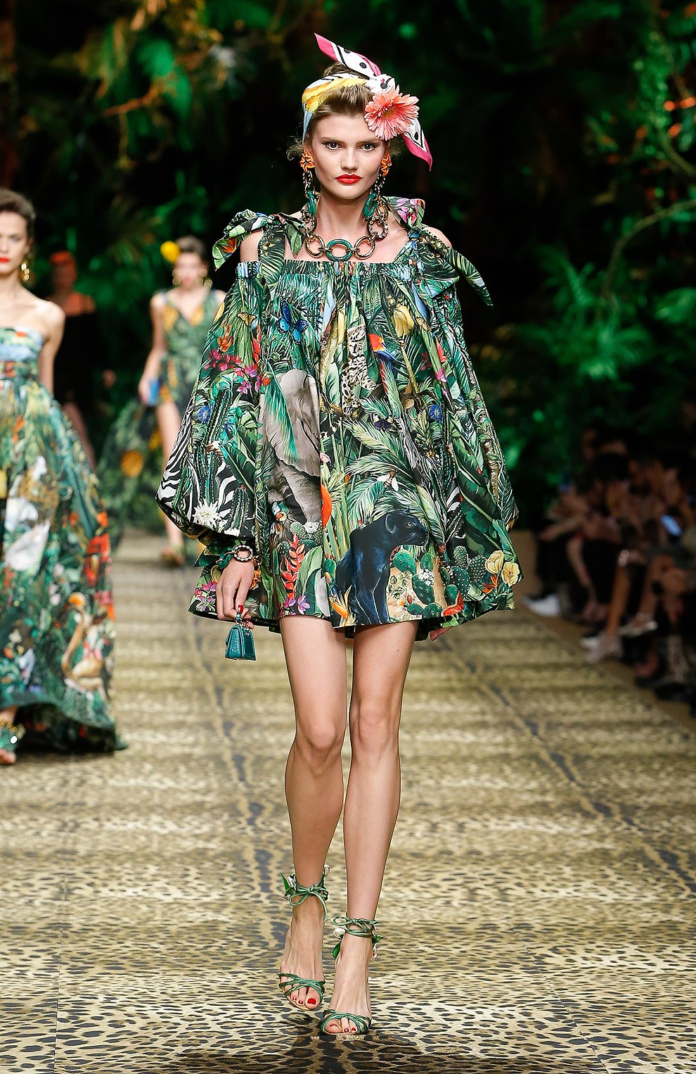 Хлопковое платье DOLCE & GABBANA, арт. F6I3MT/GDU55, фото 6