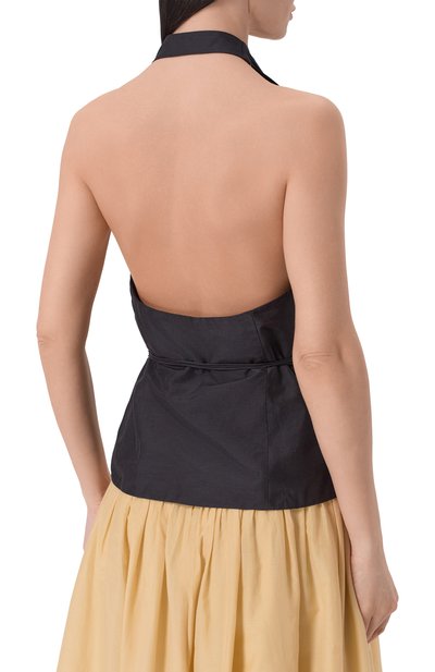 Топ из хлопка и шелка 12 STOREEZ, арт. 137108, фото 4