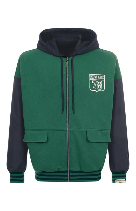 Двусторонняя толстовка Golden Goose Deluxe Brand GUP02181.P001866 Зелёный GUP02181.P001866