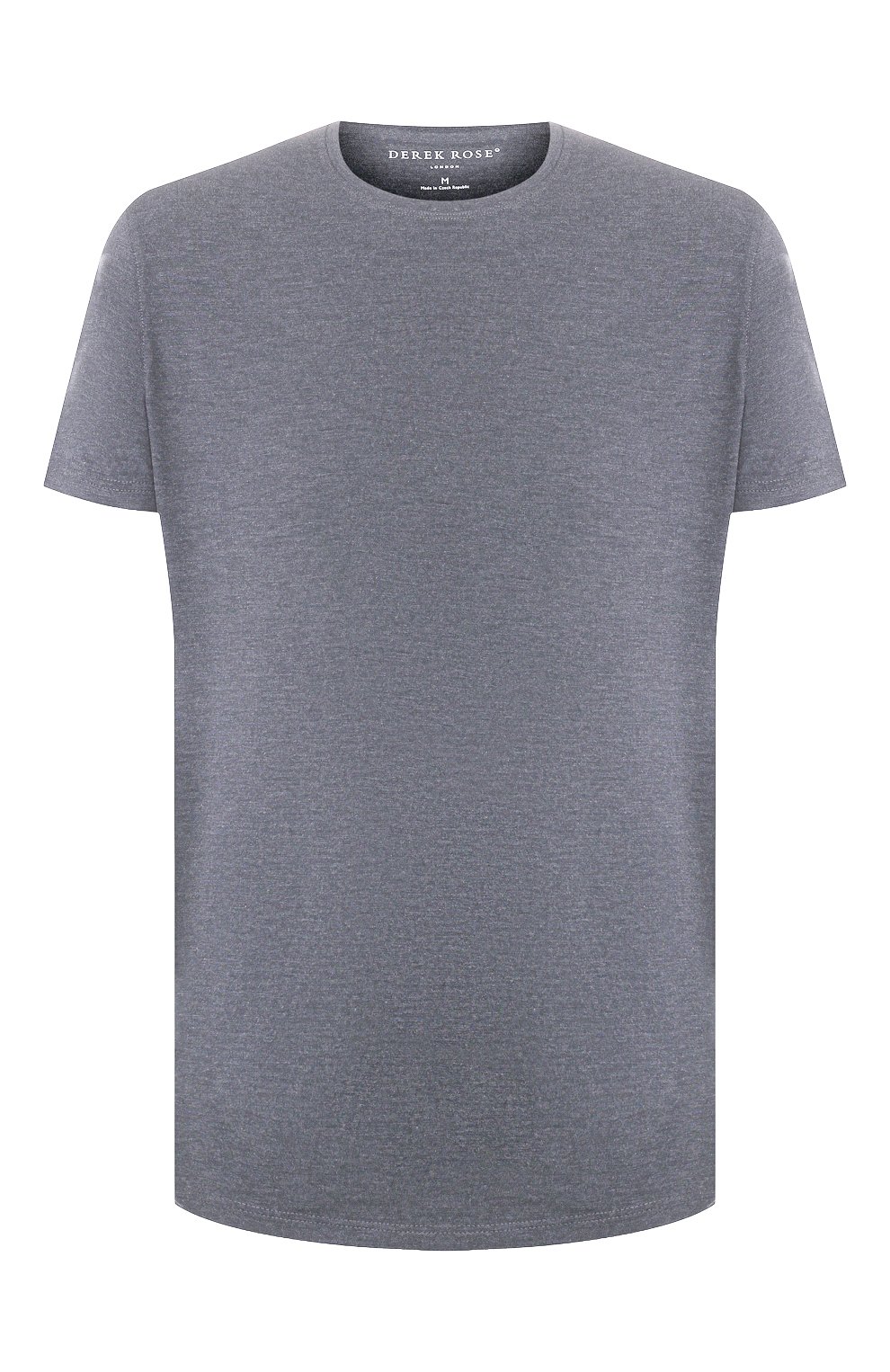 Футболка DEREK ROSE серого цвета по цене 17450 руб., арт. 3048-MARL001, фото 1 Футболка DEREK ROSE, арт. 3048-MARL001, фото 1