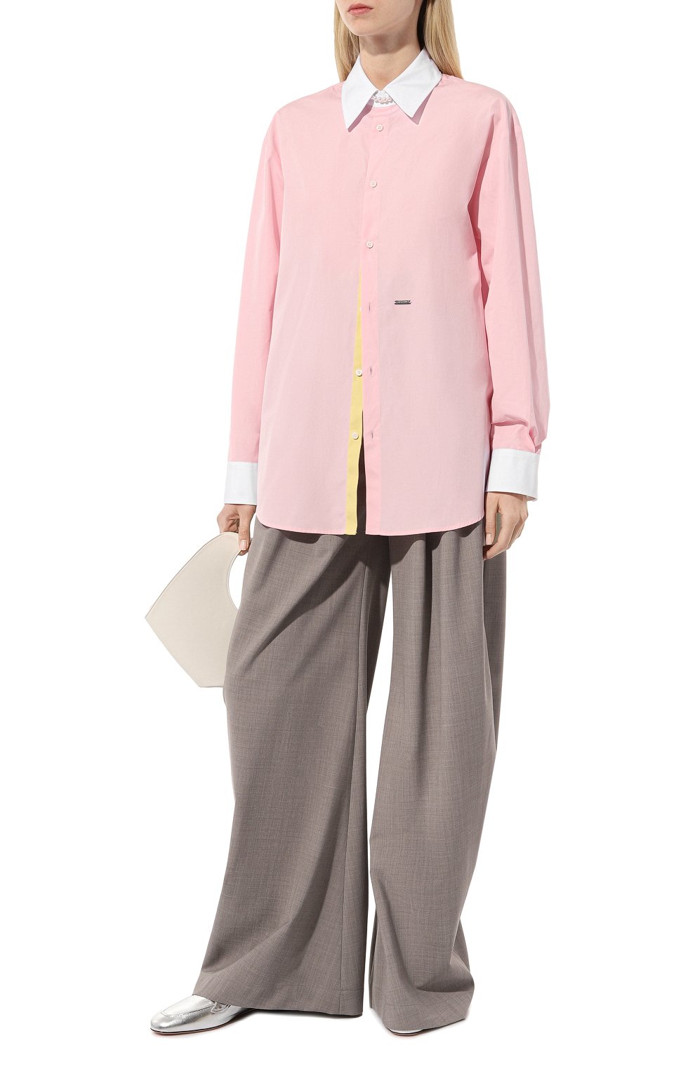 Хлопковая рубашка DSQUARED2, арт. S72DL0745/S36275, фото 2