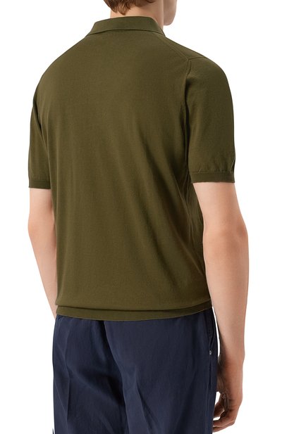 Хлопковое поло KITON, арт. UMKX33ZK319, фото 4