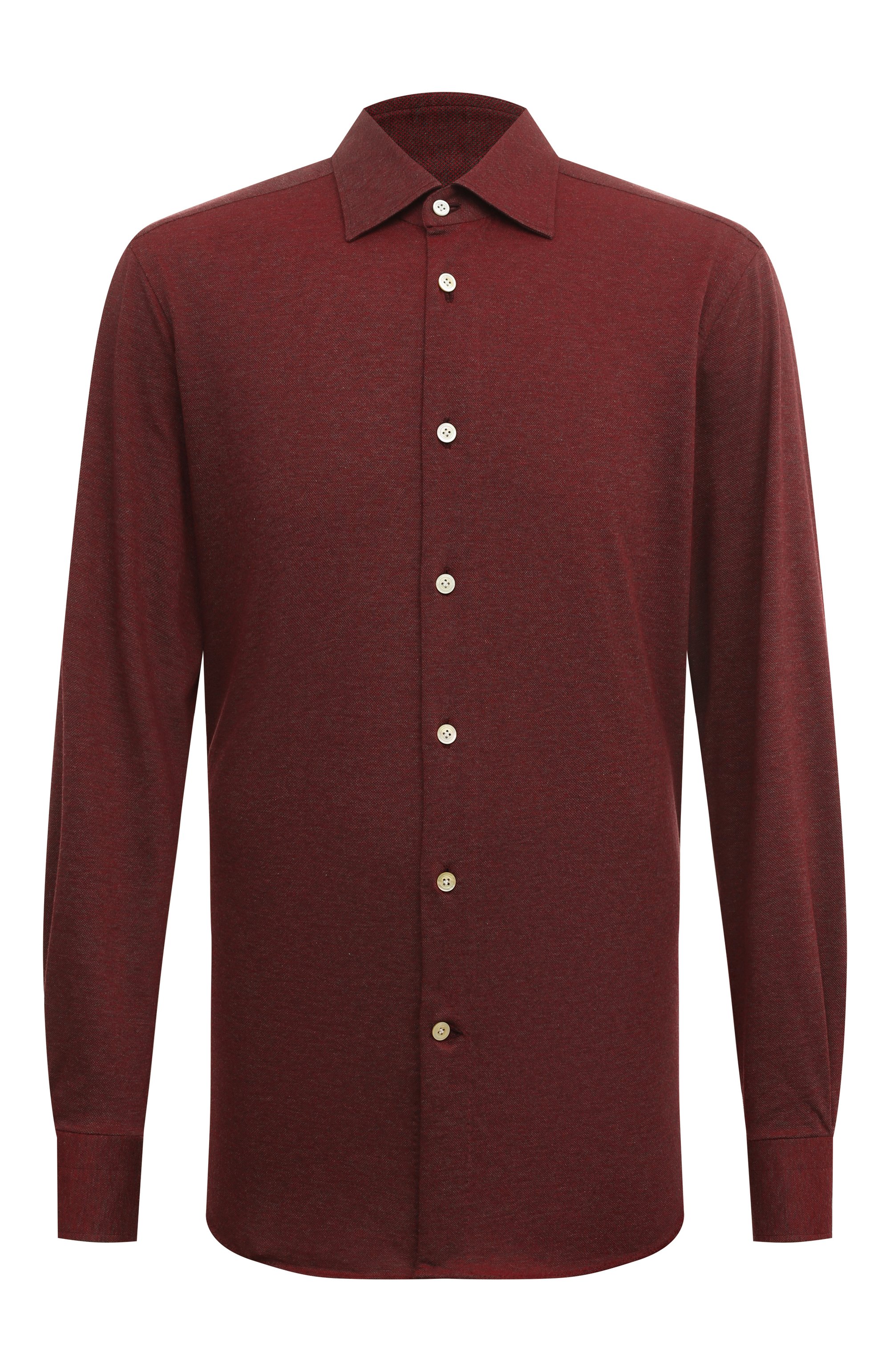 Хлопковая рубашка KITON, арт. UCIH07464, фото 1