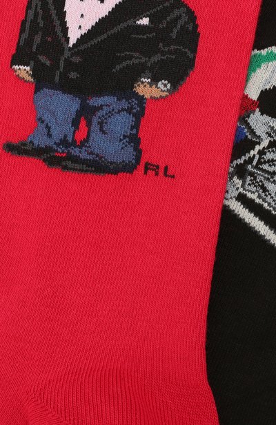 Комплект из трех пар носков POLO RALPH LAUREN разноцветного цвета по цене 2905 руб., арт. 455790670, фото 5 Комплект из трех пар носков POLO RALPH LAUREN, арт. 455790670, фото 5