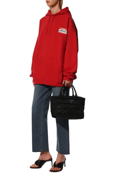 Хлопковое худи VETEMENTS, арт. UE52TR390R 1601/W, фото 2