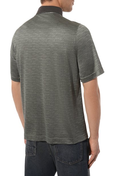 Шелковое поло ZILLI, арт. KBP002M0600VZLU00M, фото 4