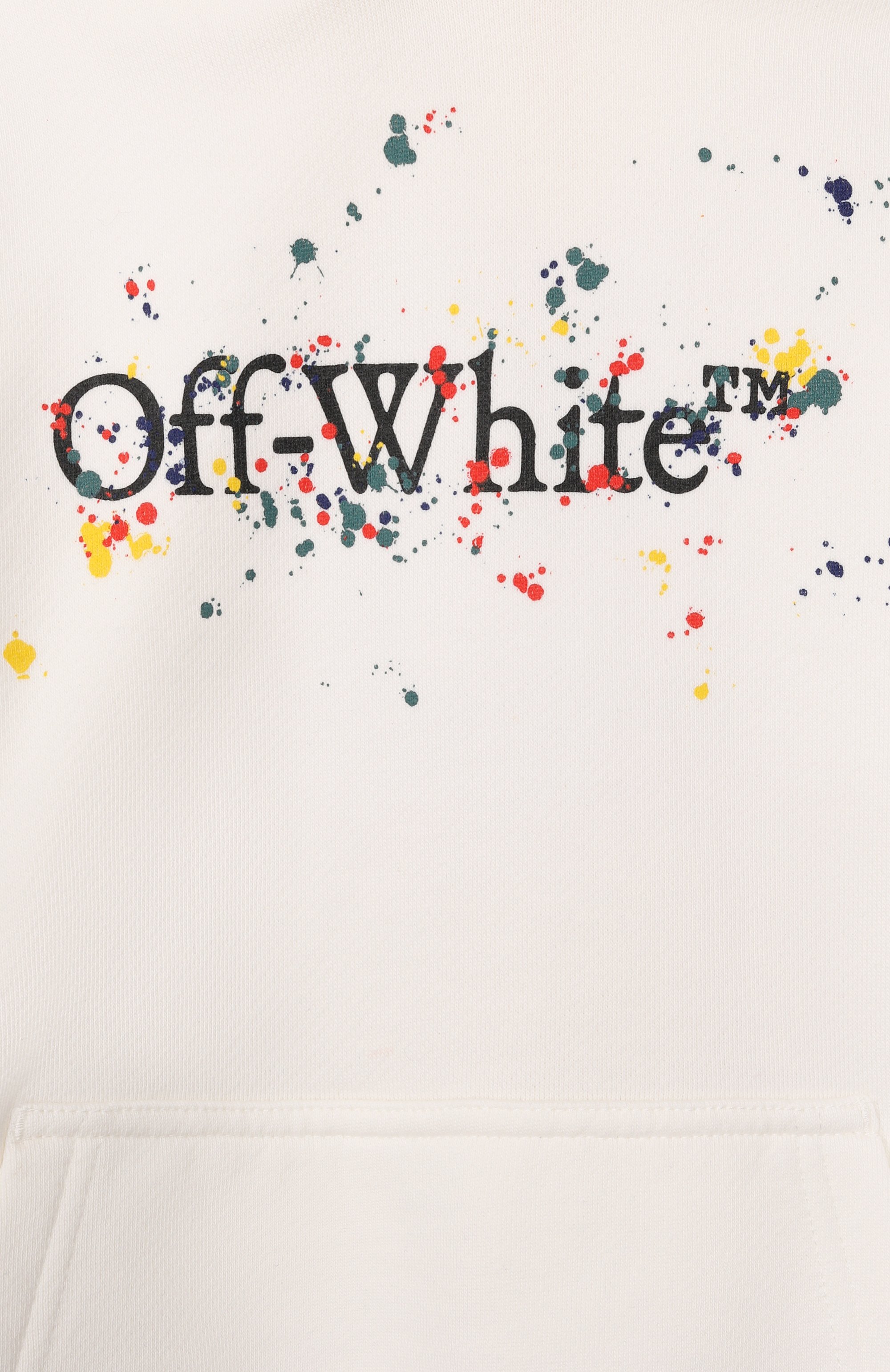 Хлопковое худи OFF-WHITE, арт. 0BBB001F25FLE002/4-12, фото 3