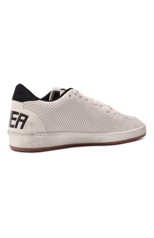 Кожаные кеды Ballstar Golden Goose Deluxe Brand GMF00717.F006013 Белый  GMF00717.F006013 Фото 5