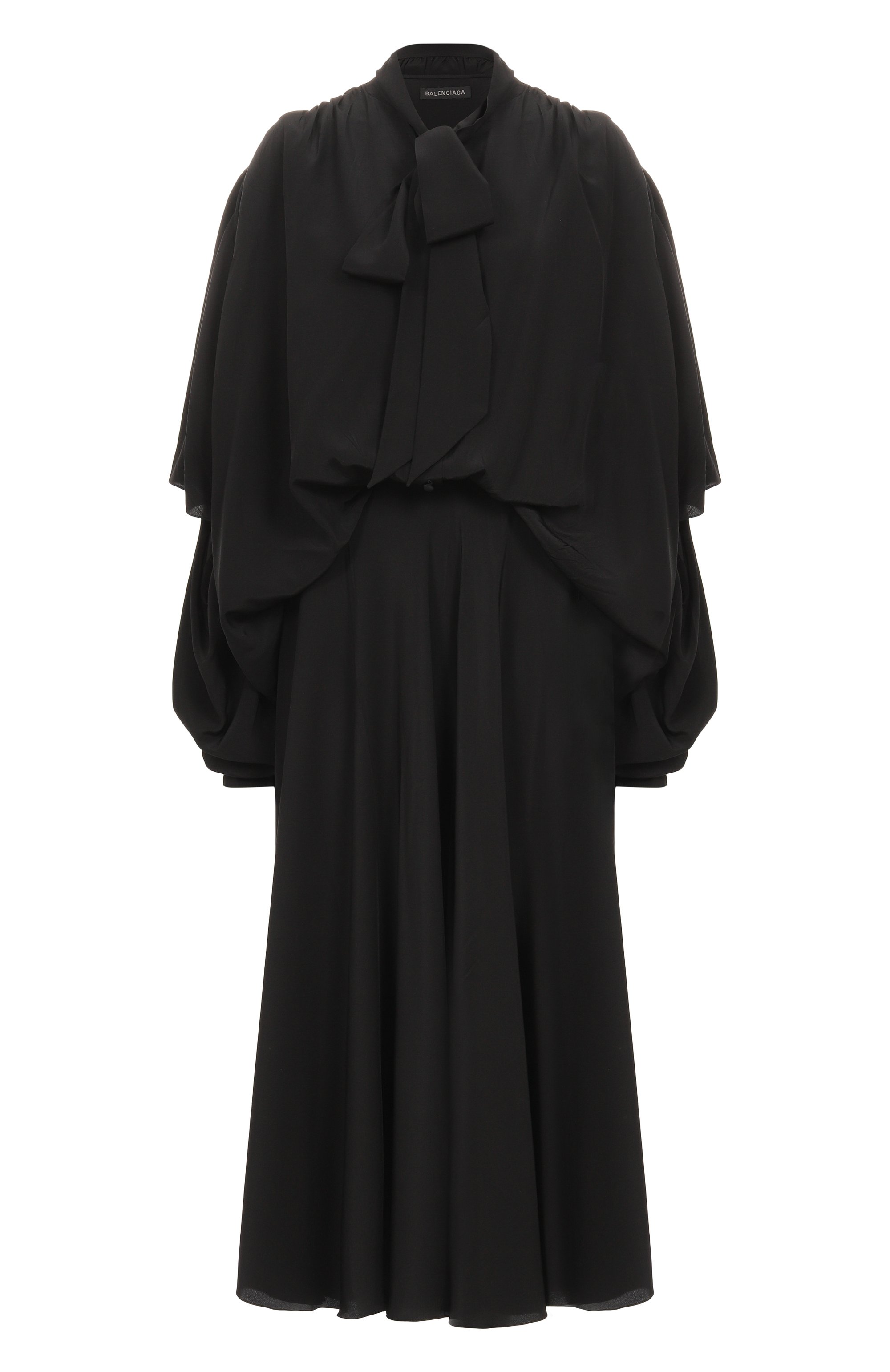 Шелковое платье BALENCIAGA, арт. 814150/TRN03, фо�то 1