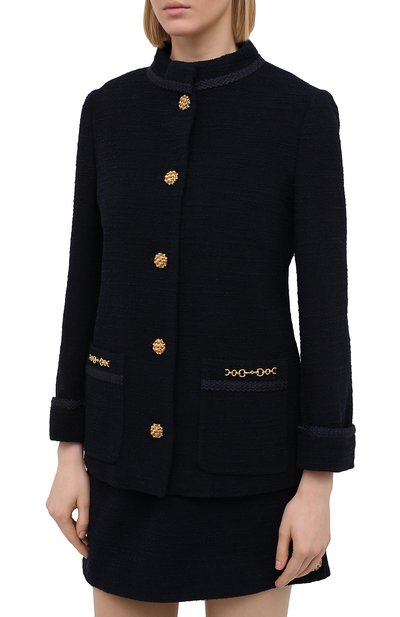 Шерстяной жакет GUCCI, арт. 649322/ZAF5U, фото 3