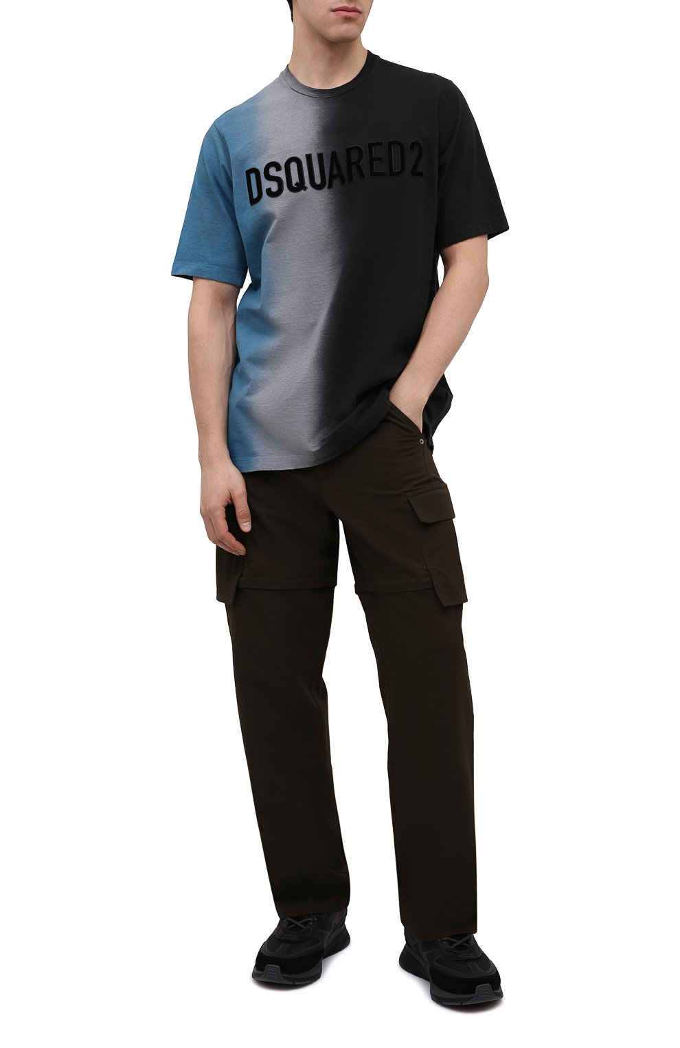 Хлопковая футболка DSQUARED2, арт. S74GD0918/S22507, фото 2