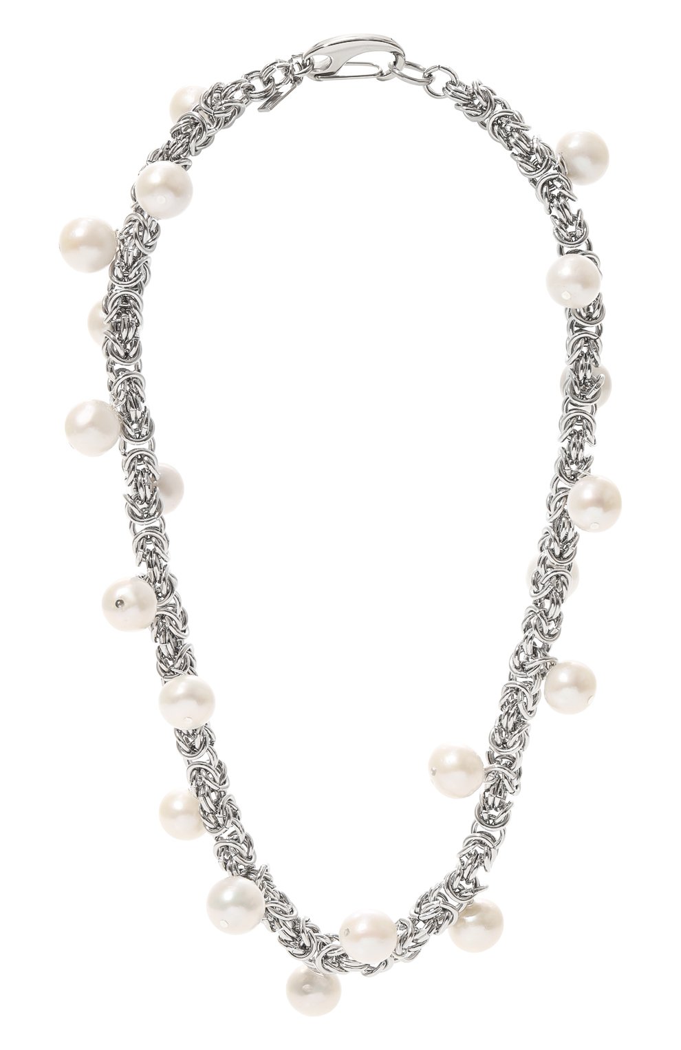 Колье VIEN серебряного цвета по цене 45900 руб., арт. 2424-190, фото 1 Колье VIEN, арт. 2424-190, фото 1