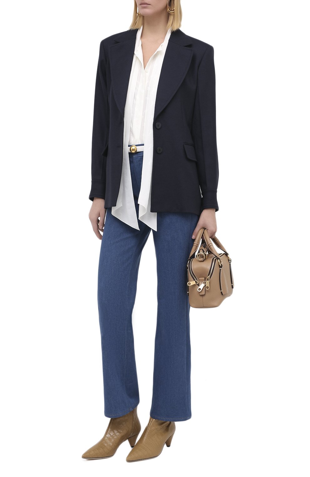 Шелковая блузка CHLOÉ, арт. CHC20AHT82390, фото 2