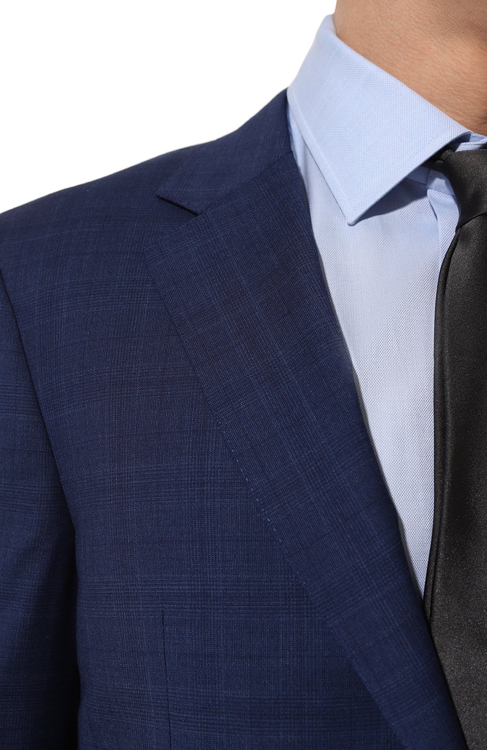Шерстяной костюм CANALI синего цвета по цене 145000 руб., арт. 11280/19/FC05150, фото 6 Шерстяной костюм CANALI, арт. 11280/19/FC05150, фото 6