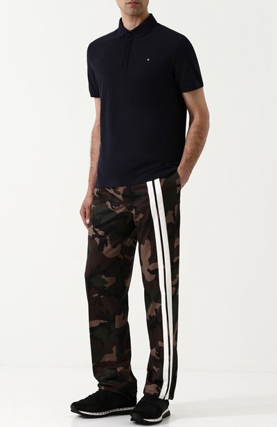 Брюки прямого кроя с камуфляжным принтом VALENTINO, арт. QV3RB0Q6MMZ, фото 2