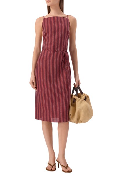 Льняное платье 12 STOREEZ, арт. 138097, фото 2