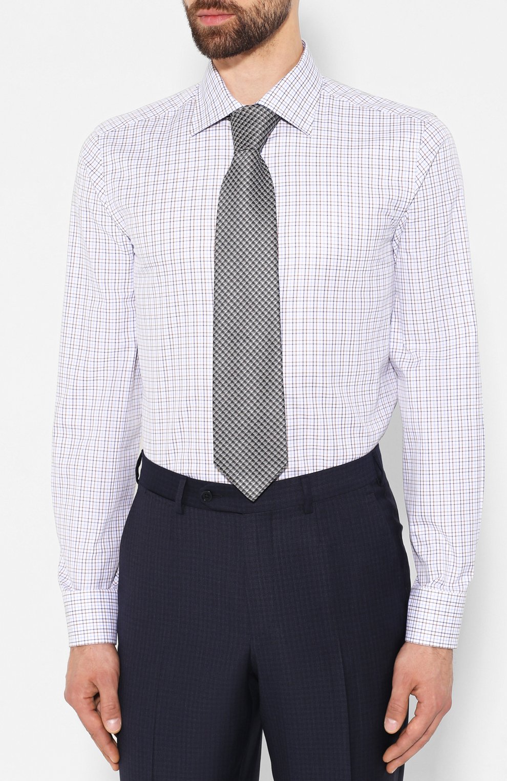 Хлопковая сорочка CANALI, арт. X05/GD01047/S, фото 4
