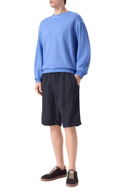 Льняные шорты 120% LINO, арт. 33ALIM29CM/0253/000, фото 2