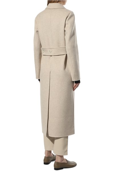 Пальто из шерсти и шелка NANUSHKA бежевого цвета по цене 108500 руб., арт. NW22RS0W00371, фото 4 Пальто из шерсти и шелка NANUSHKA, арт. NW22RS0W00371, фото 4