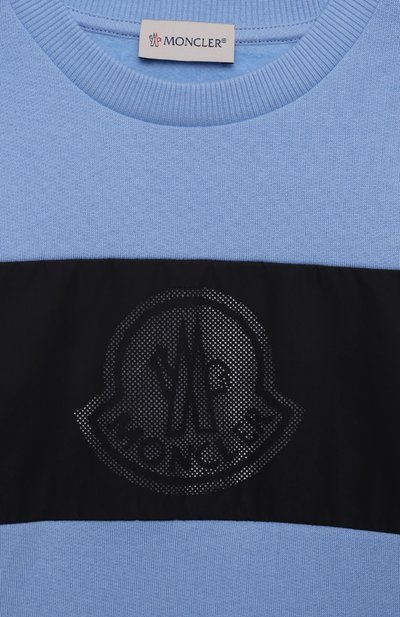 Хлопковый свитшот MONCLER, арт. G2-954-8G789-20-809B3/4-6A, фото 3
