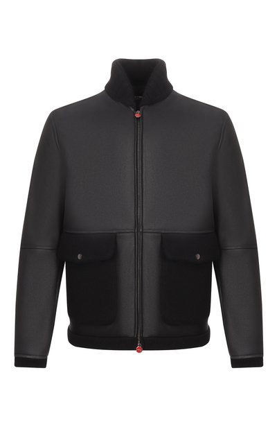 Мужская бомбер из овчины KITON, арт. UW1009V0384A/64-72