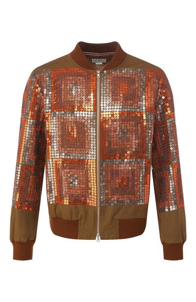 Хлопковый бомбер DRIES VAN NOTEN, арт. 191-20529-7289, фото 1
