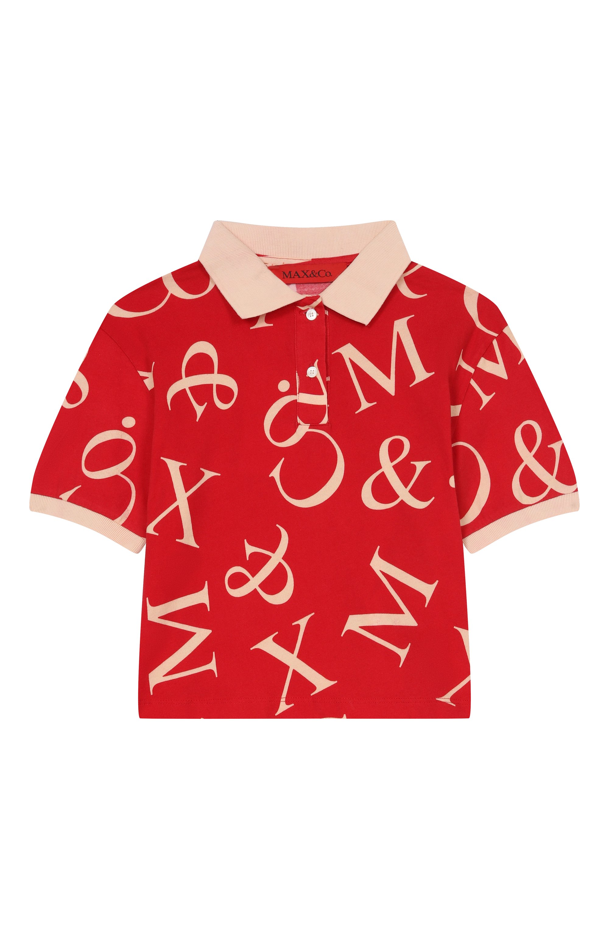 Хлопковое поло MAX&CO, арт. MX0286/MX01B, фото 1