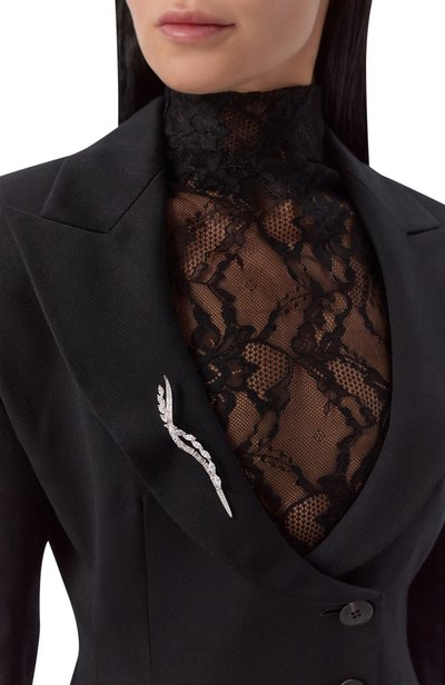 Брошь mesmera SWAROVSKI серебряного цвета по цене 24500 руб., арт. 5761004, фото 2 Брошь mesmera SWAROVSKI, арт. 5761004, фото 2
